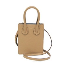 Moreau SUITE_BB Women's Leather Handbag,Shoulder Bag Beige Brown