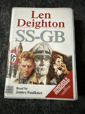 Len Deighton SS-GB Chivers Audio Books Read By James Faulkner, 10 Cassettes