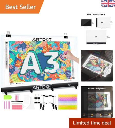 Portable led light box for - light,