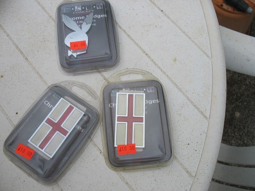 Classic mini etc - ., badges