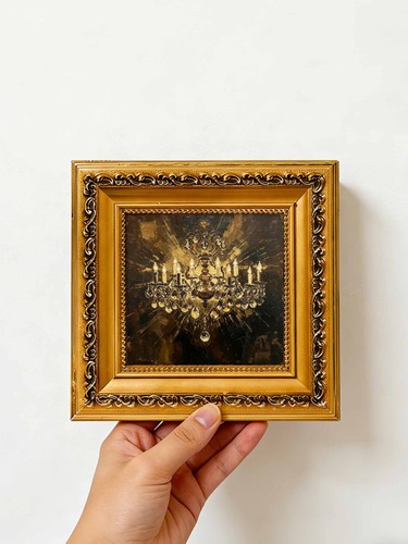 Golden chandelier luxury light - luxury,