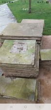 Raj Green Indian Sandstone Paving Slabs Riven Mixed Patio Kit 22mm