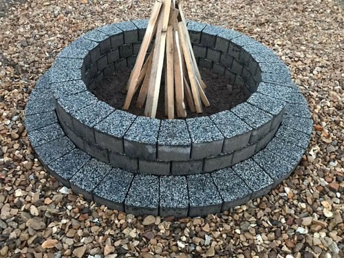 Fire pit stone brick - brick,