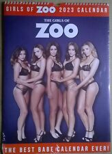 The Girls Of ZOO A3 Calendar  2023 - Alice Goodwin,  Melissa Debling, etc -VGC