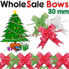 100pc Pull Bows 30mm Large