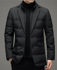 New Men Winter Fake Two Suit