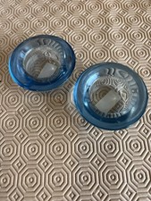 IKEA Tea light Holders X2 Blue Excellent Condition