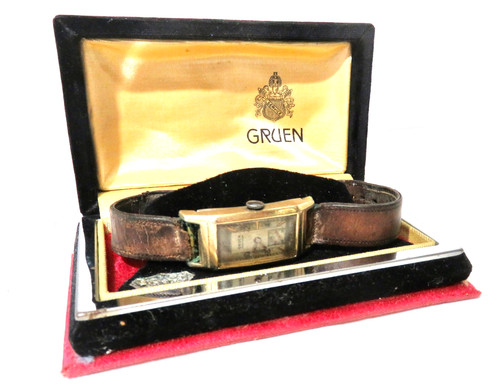 Vintage gruen rectangle curved - vintage,
