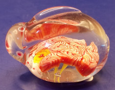 Glass Bunny Rabbit Millefiori