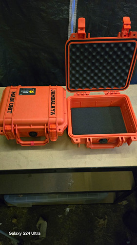 Peli 1200 hard case - case, orange