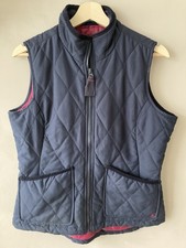Joules Navy Blue Gilet. Padded