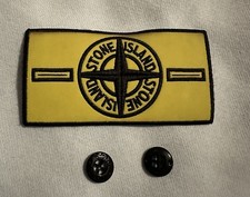 Stone Island Badge, Patch With Button, Colour  Change When Warm, Armlet