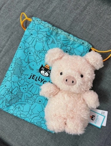 New jellycat little pig pink - little,