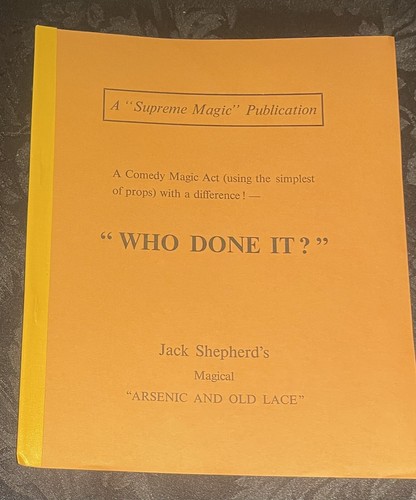 Rare vintage magic tricks book - rare,