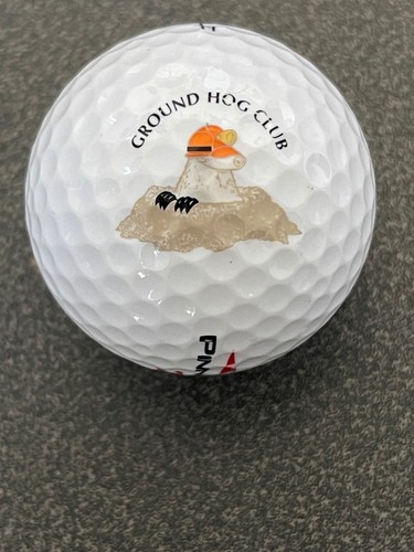 Ground hog club logo - club, ball