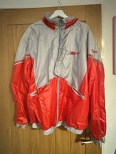 Very rare 1980’s Audi Style wind breaker jacket men’s XL 