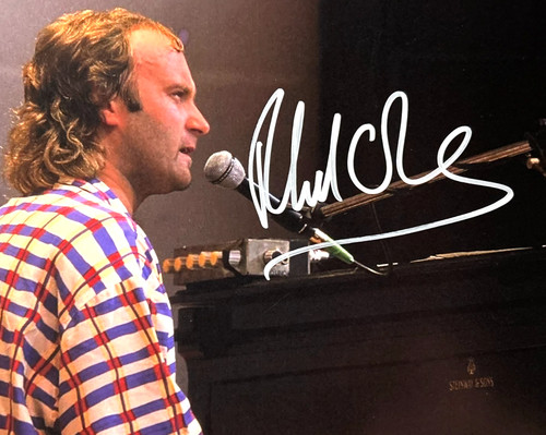 Phil collins signed - collins,