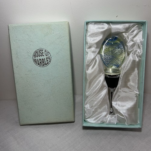 House marbles glass bottle - marbles,