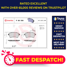 Brake Pads Set fits RENAULT