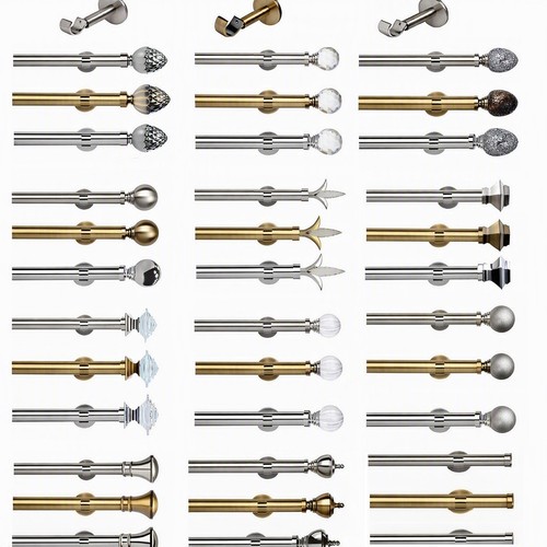 35mm eyelet metal curtain - 35mm, pole