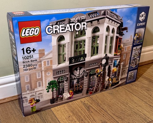 Lego 10251 brick bank - lego, modular