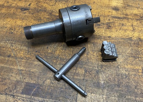 Jaw scroll chuck with - scroll, 5c