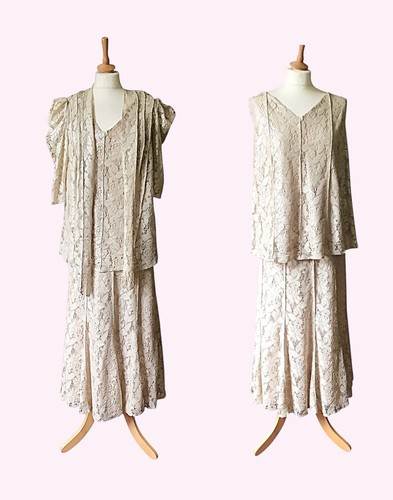 Chesca piece gold - gold, lace