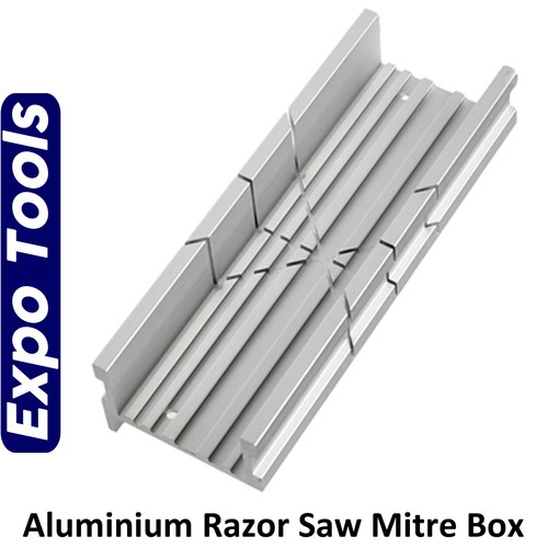 Mitre box aluminium for use - box,