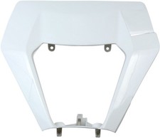 UFO Headlight Plastic White