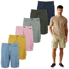 Regatta Mens Shorebay Shorts II Cotton Cargo Multi Pockets
