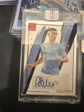 Phil Foden 2020/21 Immaculate Autograph /35