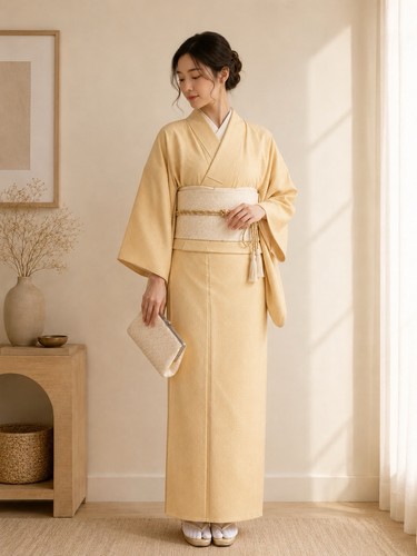 Vintage japanese kimono set - vintage,