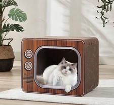 Cat house kitten scratcher - kitten, 2