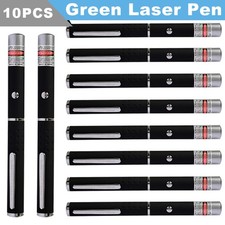 10PCS AAA Small Green Laser