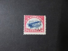 USA 24cts Jenny Mint Perfin, 99p Start