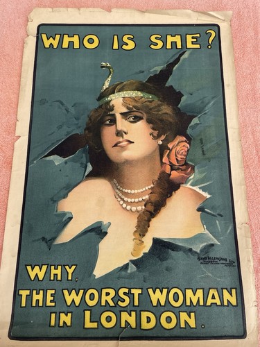 Original 1899 the worst woman - 'the,