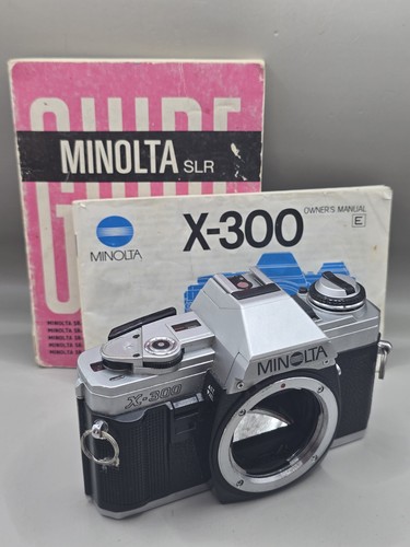 Minolta 300 slr film - minolta, x-300