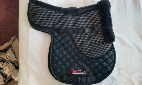 Shires grip numnah - grip, black