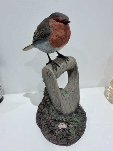 Robin spade hand painted - "robin, hand-painted