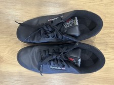 Reebok Classic Black Sneakers Women's Size 6 Union Jack Athletic Running Shoes