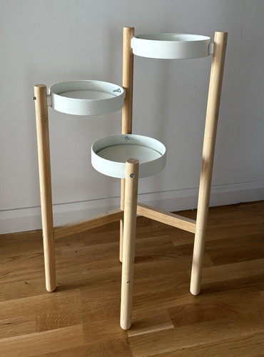 Tier round plant stand - round,
