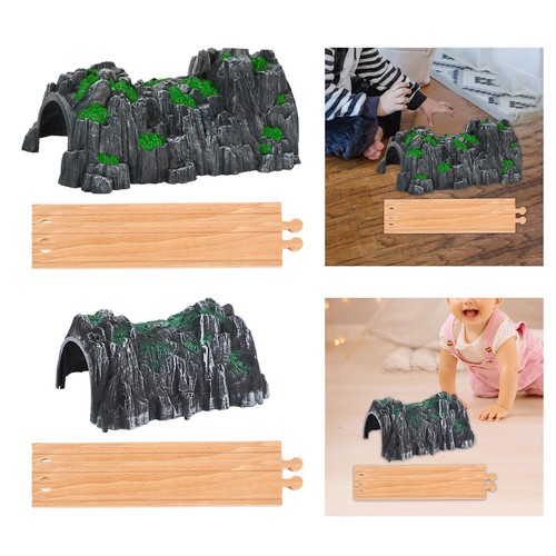 Wooden train track - wooden,
