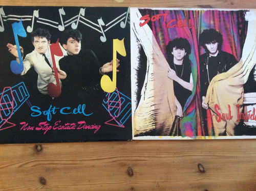 Soft cell vinyl records - cell,