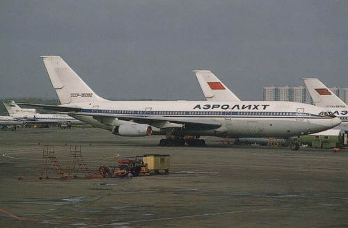 Aeroflot ilyushin 86 - aeroflot, il-86