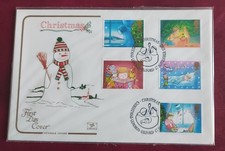 COTSWOLD FDC 1987 CHRISTMAS COMMON OXFORD SPECIAL POSTMARK