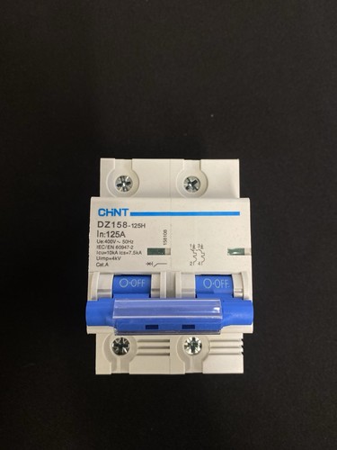 Chint dz158 125h double pole - dz158-125h.,