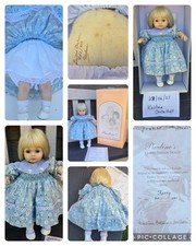 13 inch Kerry Porcelain Doll Designed by Pauline Bjonness-Jacobsen Released 2000