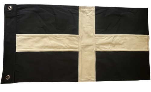 Cornwall large flag - cornwall, sewn