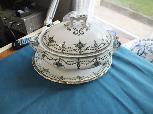 Vintage losol ware soup tureen - losol,