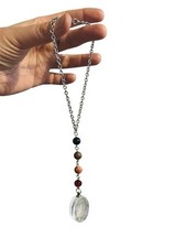 Islamic Car Hanging with Mixed Beads,  and Ayat-ul-Kursi Pendant